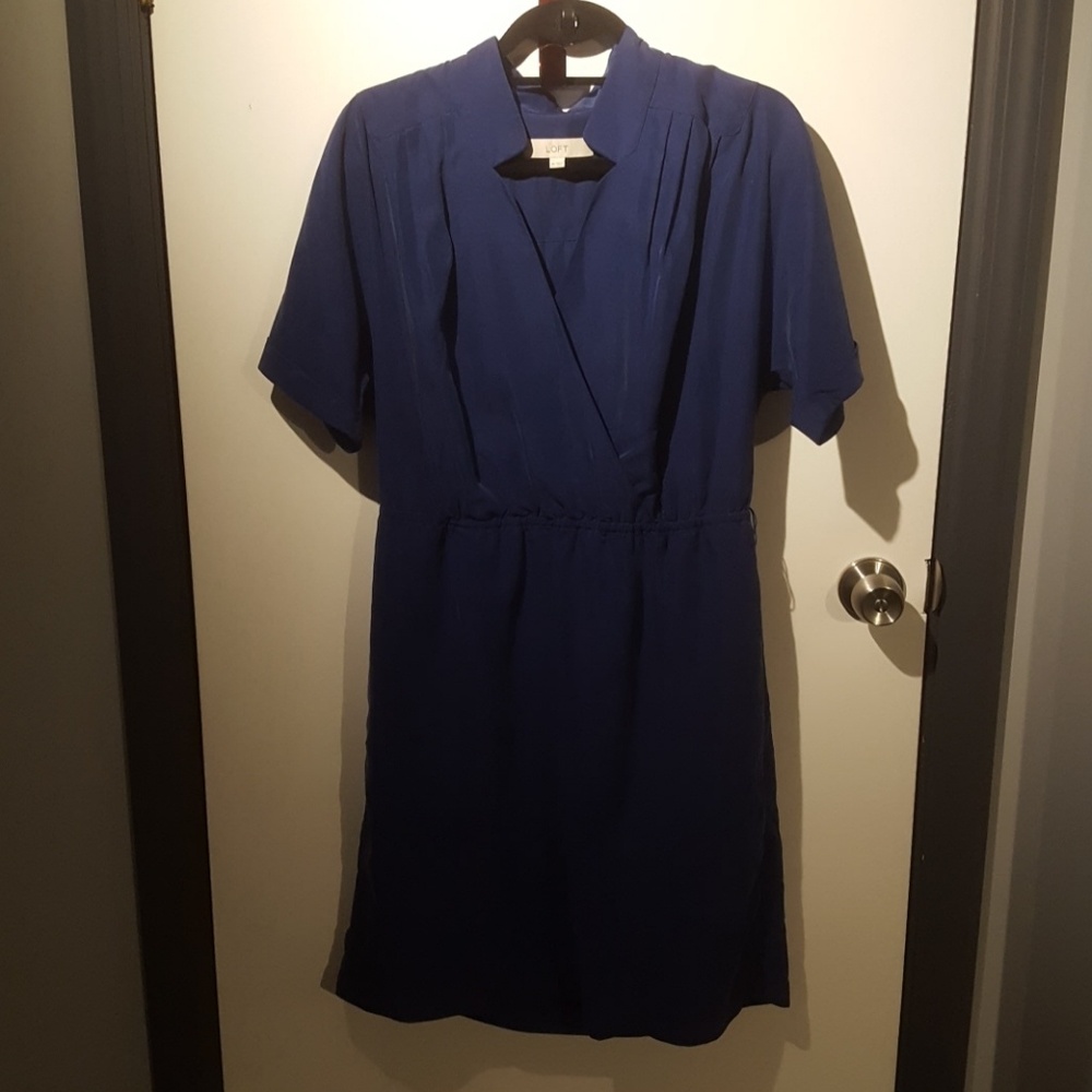 Belted Blue dress